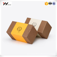 wholesale custom recycled small folding kraft gift paper box creative paper packaging box